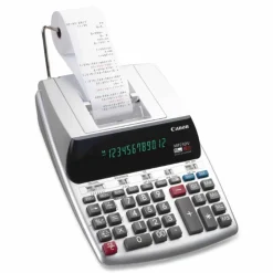 Canon MP25DV 12-Digit Ribbon Printing Calculator, Black/Red Print, 4.3 Lines/Sec