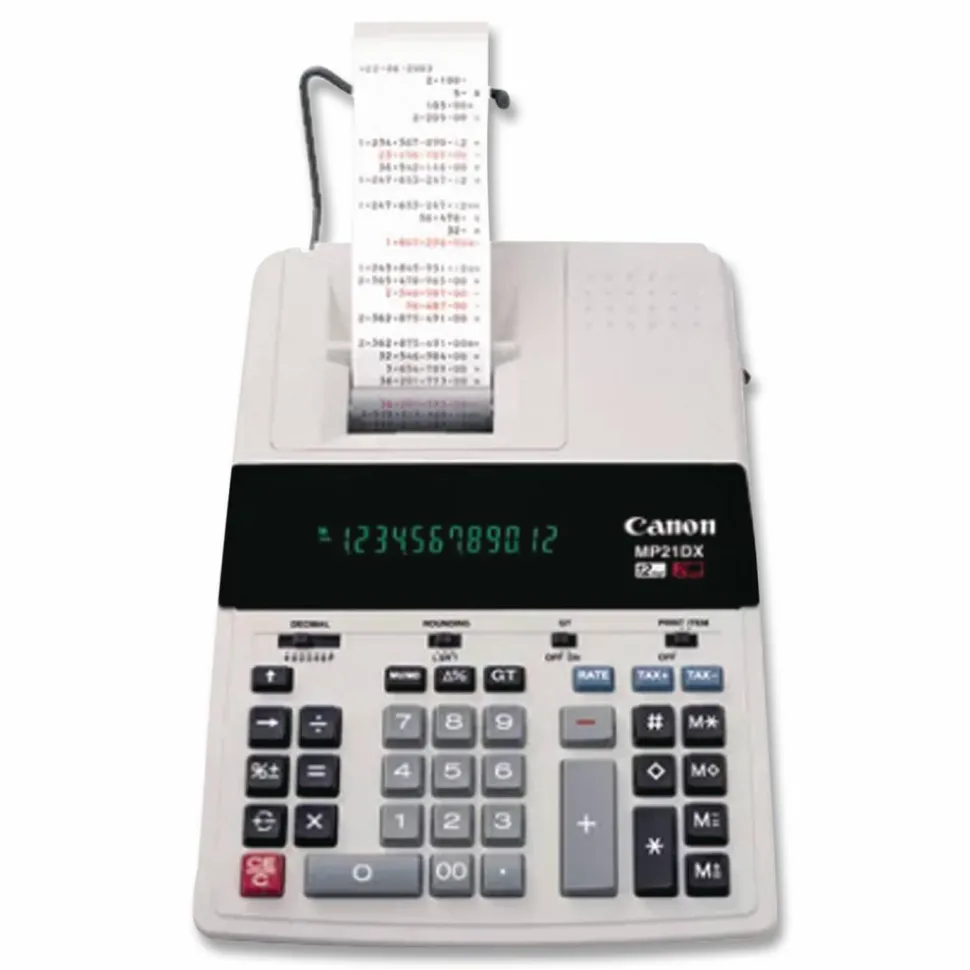 Canon MP21DX Two-Color Printing Calculator