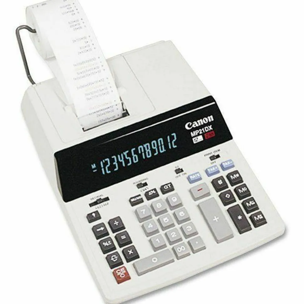 Canon MP21DX Two-Color Printing Calculator