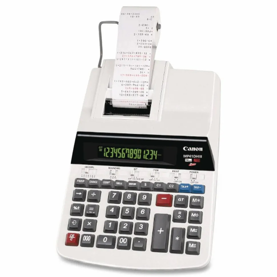 Canon MP21DX Two-Color Printing Calculator