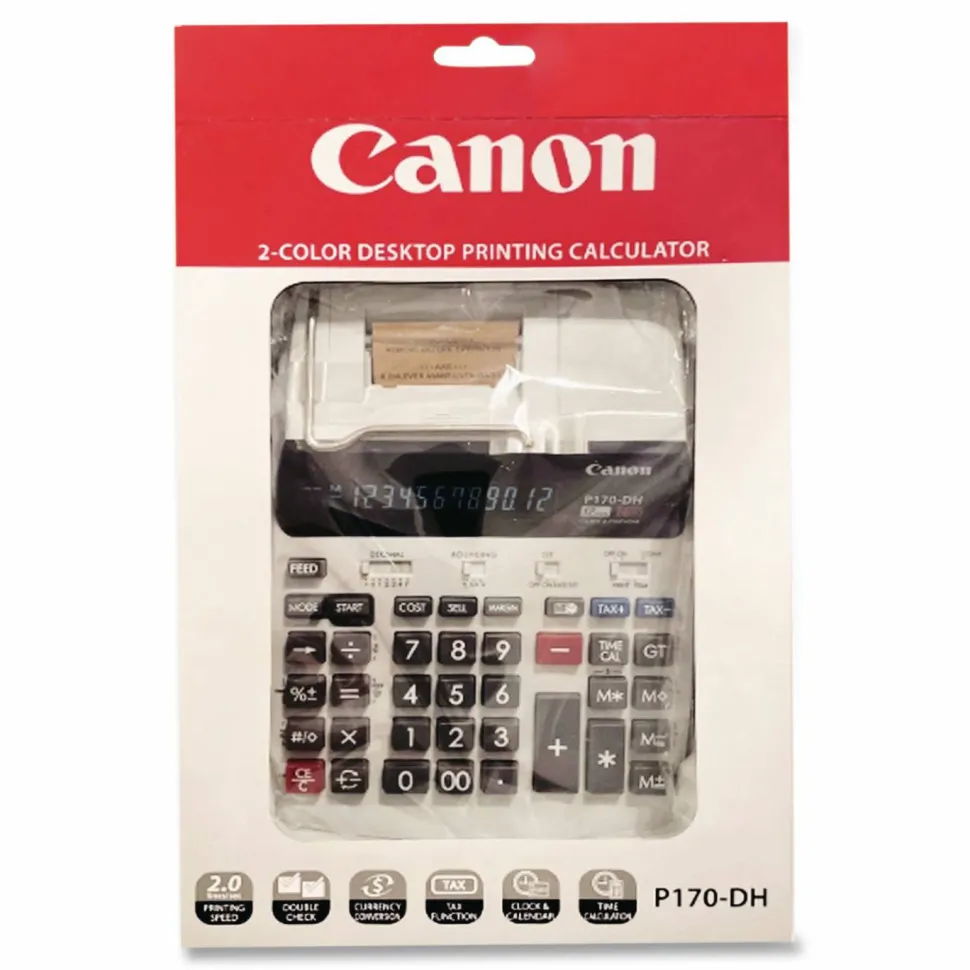 Canon P170-DH-3 Printing Calculator