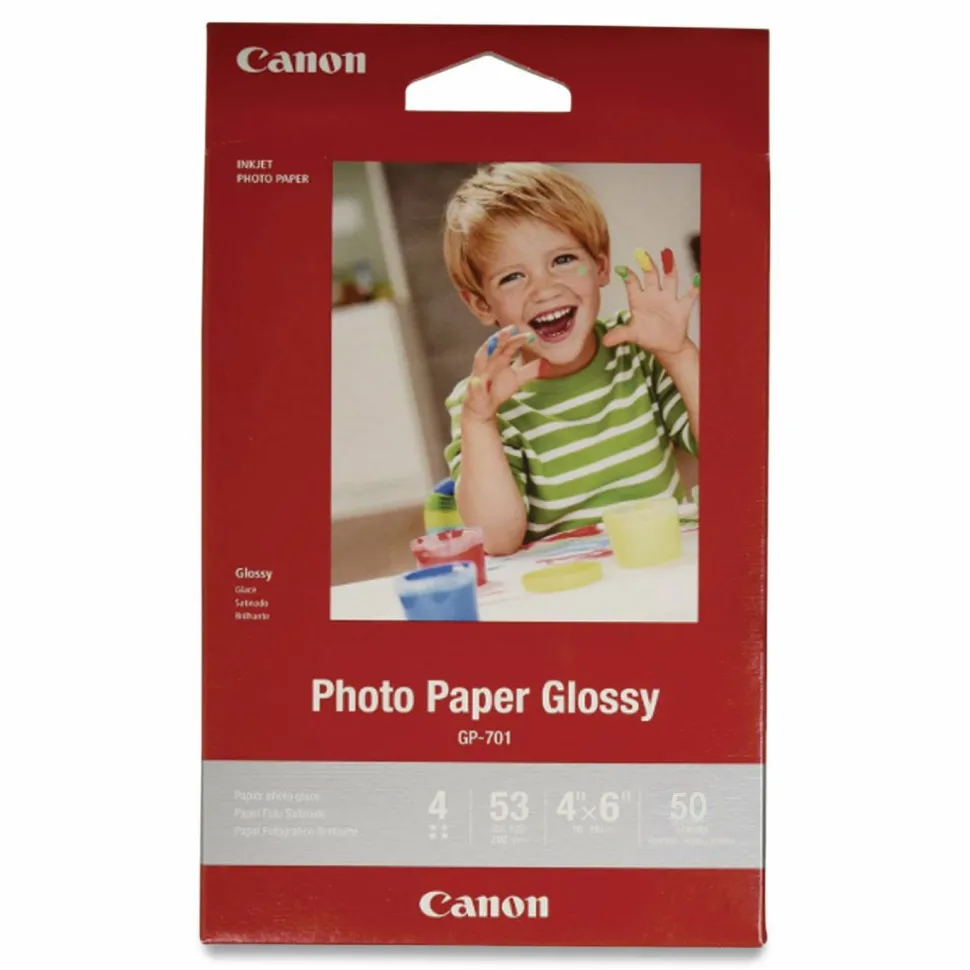 Canon PG-245XL Black/CL-246XL Tri-Color High-Yield Ink Cartridges And Paper, Pack Of 2, 8278B005
