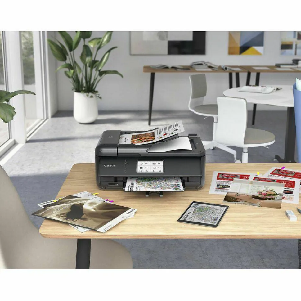 Canon TR8620A Wireless Inkjet Multifunction Printer - Color - Black