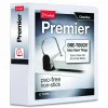 Cardinal Premier Easy Open ClearVue Locking Slant-D Ring Binder, 3 Rings, 3" Capacity, 11 x 8.5, White