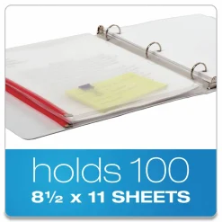 Cardinal Zipper Binder Pockets - 0.50