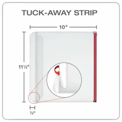 Cardinal Zipper Binder Pockets - 0.50