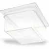 Carlisle StorPlus Polycarbonate Food Pan, 8.7 qt, 10.38 x 12.75 x 6, Clear, Plastic