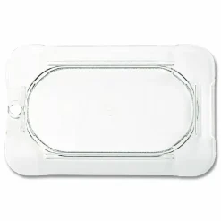 Carlisle StorPlus Polycarbonate Flat Universal Lid, 4.31 x 6.88 x 0.44, Clear, Plastic
