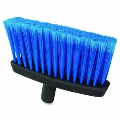 Carlisle Duo-Sweep Flagged Light Industrial Broom Head, 12" Length, Blue/Black