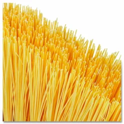 Carlisle Duo-Sweep Unflagged Heavy Duty Angle Broom, 55" Length, Black/Yellow