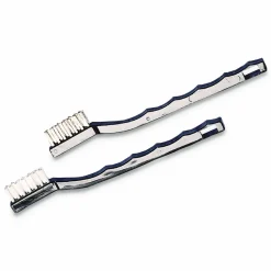 Carlisle Flo-Pac Utility Toothbrush Style Maintenance Brush, White Nylon Bristles, 7.25
