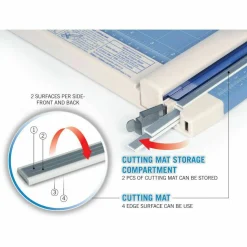 Carl RT-218 Rotary Paper Trimmer, 18