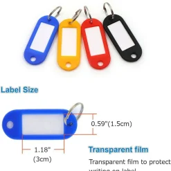 CARL Split Ring Key Tags