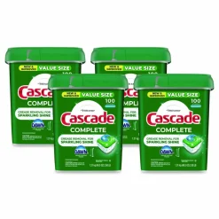 Cascade Complete ActionPacs, Fresh Scent, 4 Pods/Pack, 30 Packs/Carton