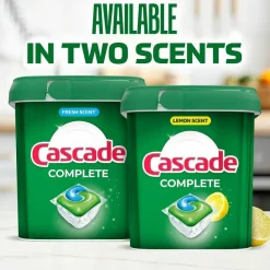Cascade Complete ActionPacs, Fresh Scent, 4 Pods/Pack, 30 Packs/Carton