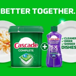 Cascade Complete ActionPacs, Fresh Scent, 4 Pods/Pack, 30 Packs/Carton