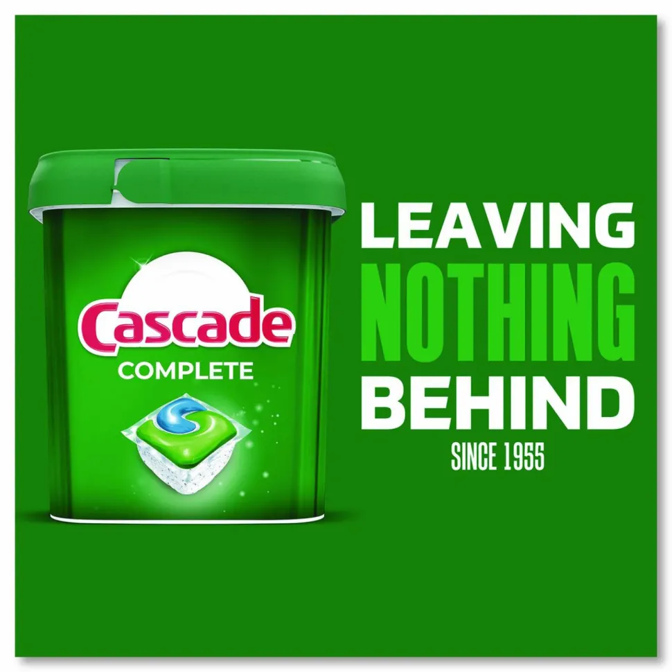 Cascade Complete ActionPacs, Fresh Scent, 17.6 oz Bag, 33 Pacs/Bag, 4 Bags/Carton