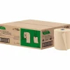 Cascades For Tandem 1-Ply Paper Towels, 100% Recycled, Natural, 775' Per Roll, Pack Of 6 Rolls