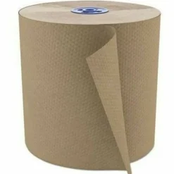 Cascades For Tandem 1-Ply Paper Towels, 100% Recycled, Natural, 775' Per Roll, Pack Of 6 Rolls