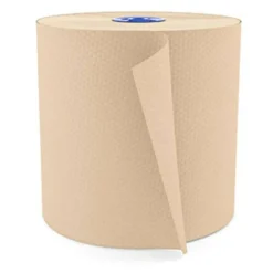 Cascades For Tandem 1-Ply Paper Towels, 100% Recycled, Natural, 775' Per Roll, Pack Of 6 Rolls