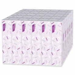 Cascades PRO Select Flat Box Facial Tissue, 2-Ply, White, 100 Sheets/Box, 30 Boxes/Carton