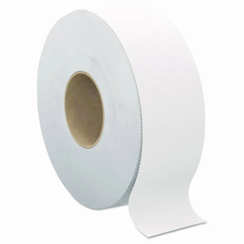 Cascades PRO Select Jumbo Bath Tissue, Septic Safe, 2 Ply, 3.3" x 1,000 ft, White, 12 Rolls/Carton