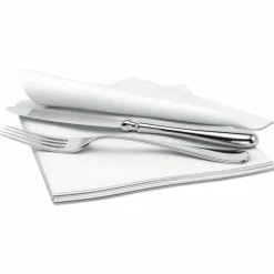 Cascades PRO Signature Airlaid Dinner Napkins/Guest Hand Towels, 1-Ply, 15 x 16.5, White, 1,000/Carton