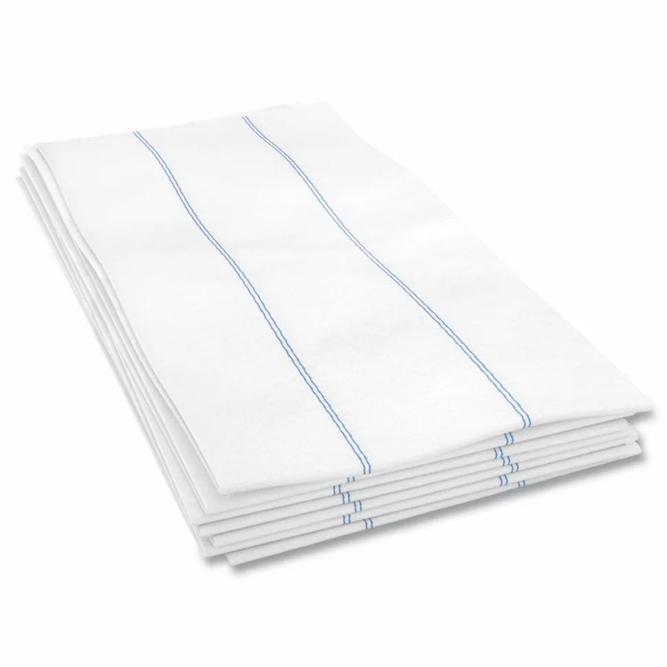 Cascades PRO Tuff-Job Foodservice Towels, 1/4 Fold, 13 x 24, White/Blue, 72/Carton