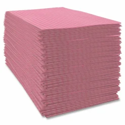 Cascades PRO Tuff-Job Foodservice Towels, 12 x 24, Pink/White, 200/Carton