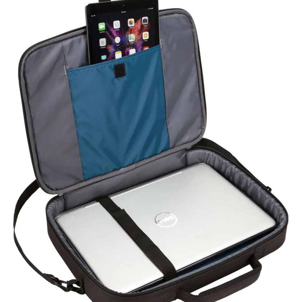 Case Logic Advantage ADVB-116 Carrying Case (Briefcase) for 10.1" to 15.6" Notebook, Tablet PC, Pen, Electronic Device - Black