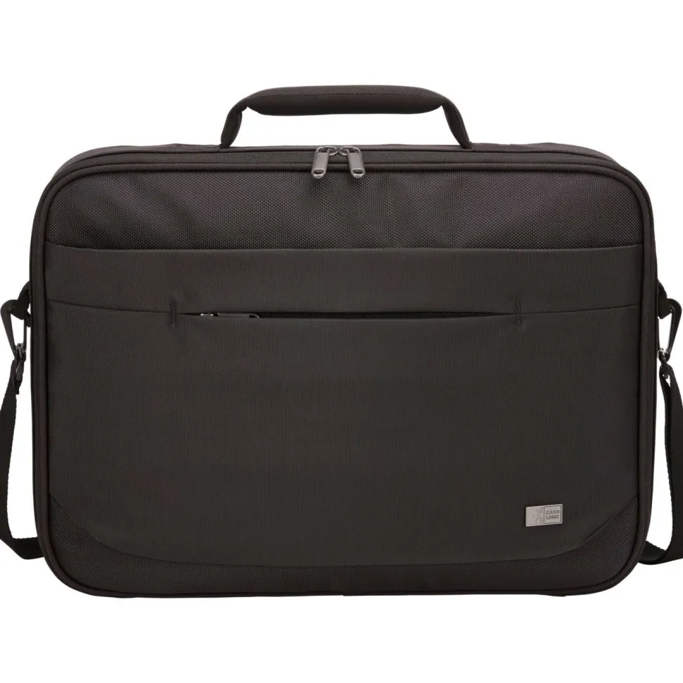 Case Logic Advantage ADVB-116 Carrying Case (Briefcase) for 10.1" to 15.6" Notebook, Tablet PC, Pen, Electronic Device - Black