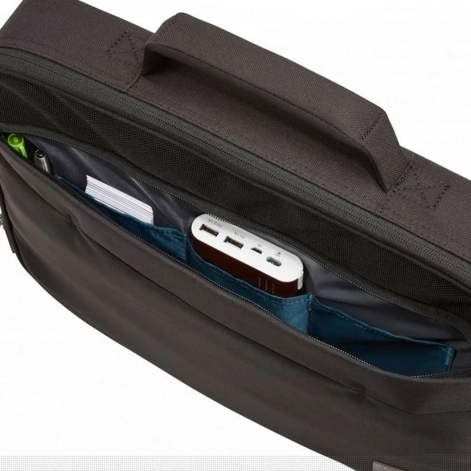 Case Logic Advantage ADVB-116 Carrying Case (Briefcase) for 10.1" to 15.6" Notebook, Tablet PC, Pen, Electronic Device - Black