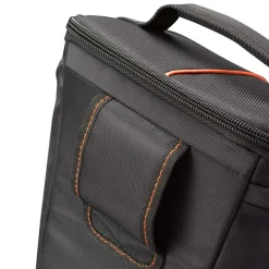 Case Logic DCB-306 Carrying Case (Holster) Camera, Accessories, Battery, Cable, Lens Cap, Memory Card, Cloth - Black