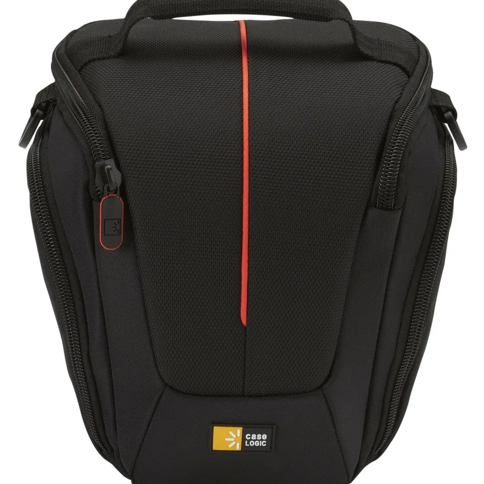 Case Logic DCB-306 Carrying Case (Holster) Camera, Accessories, Battery, Cable, Lens Cap, Memory Card, Cloth - Black
