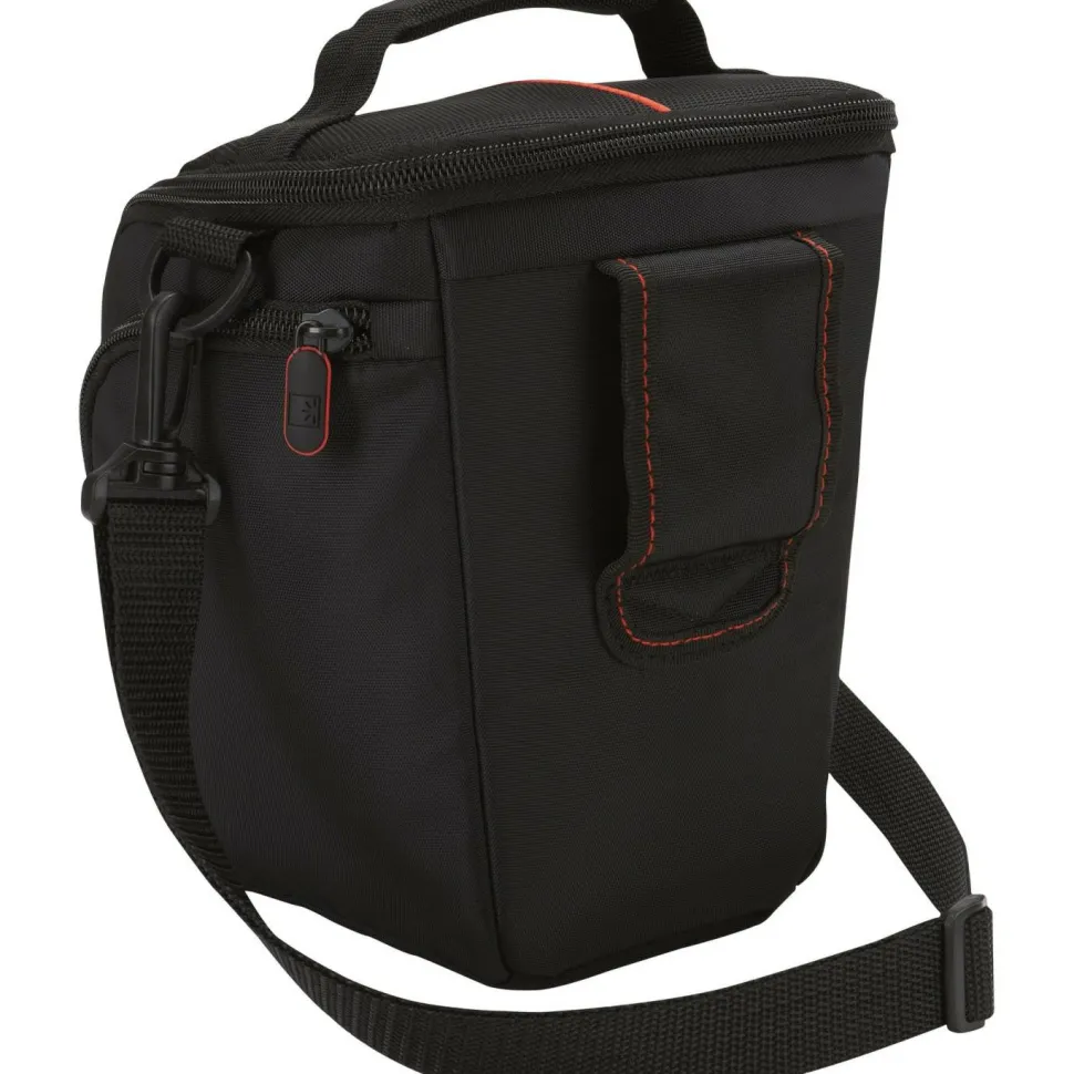 Case Logic DCB-306 Carrying Case (Holster) Camera, Accessories, Battery, Cable, Lens Cap, Memory Card, Cloth - Black