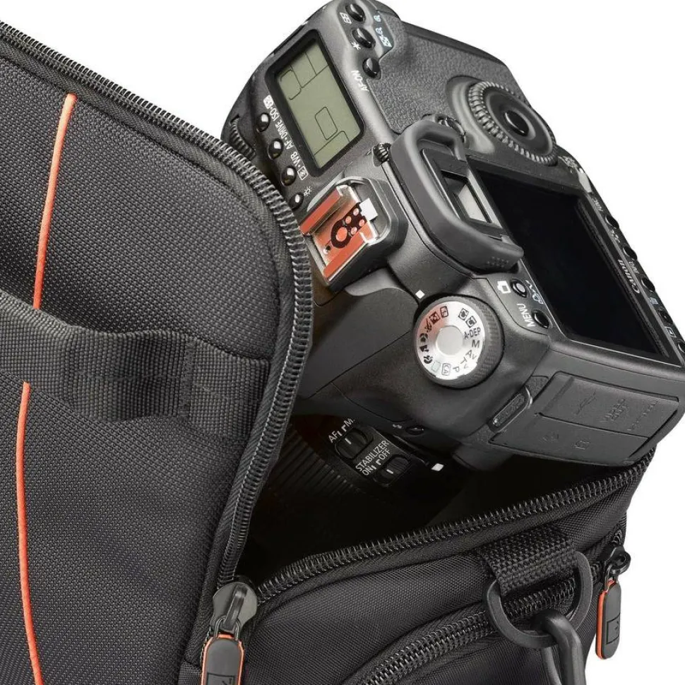 Case Logic DCB-306 Carrying Case (Holster) Camera, Accessories, Battery, Cable, Lens Cap, Memory Card, Cloth - Black