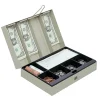 Cash Box, 3 1/8"H x 11 3/8"W x 7 5/8"D, Sand