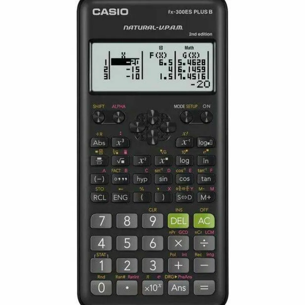 Casio fx-300ES PLUS B 2nd Edition Scientific Calculator | "AAA" Battery Model