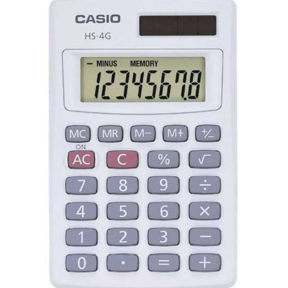 Casio HS-4G Handheld Calculator