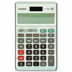 Casio JF100BM Solar/Battery-Powered Calculator