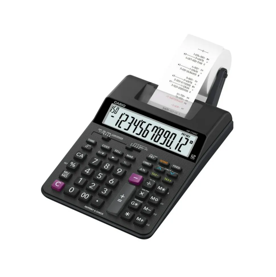 Casio HR-170RC Desktop Printing Calculator