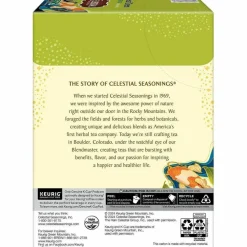 Celestial Seasonings Decaffeinated Green Tea K-Cups, 96/Carton