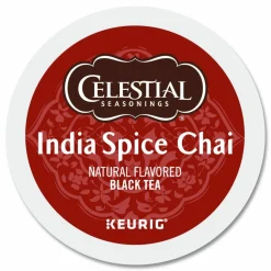 Celestial Seasonings India Spice Chai Tea K-Cups, 96/Carton