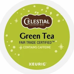 Celestial Seasonings Natural Antioxidant Green Tea Single-Serve K-Cups, 0.40 Oz, Box Of 96