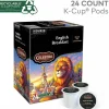 Celestial Seasonings Single-Serve K-Cup Pods, English Breakfast Tea, Box Of 24