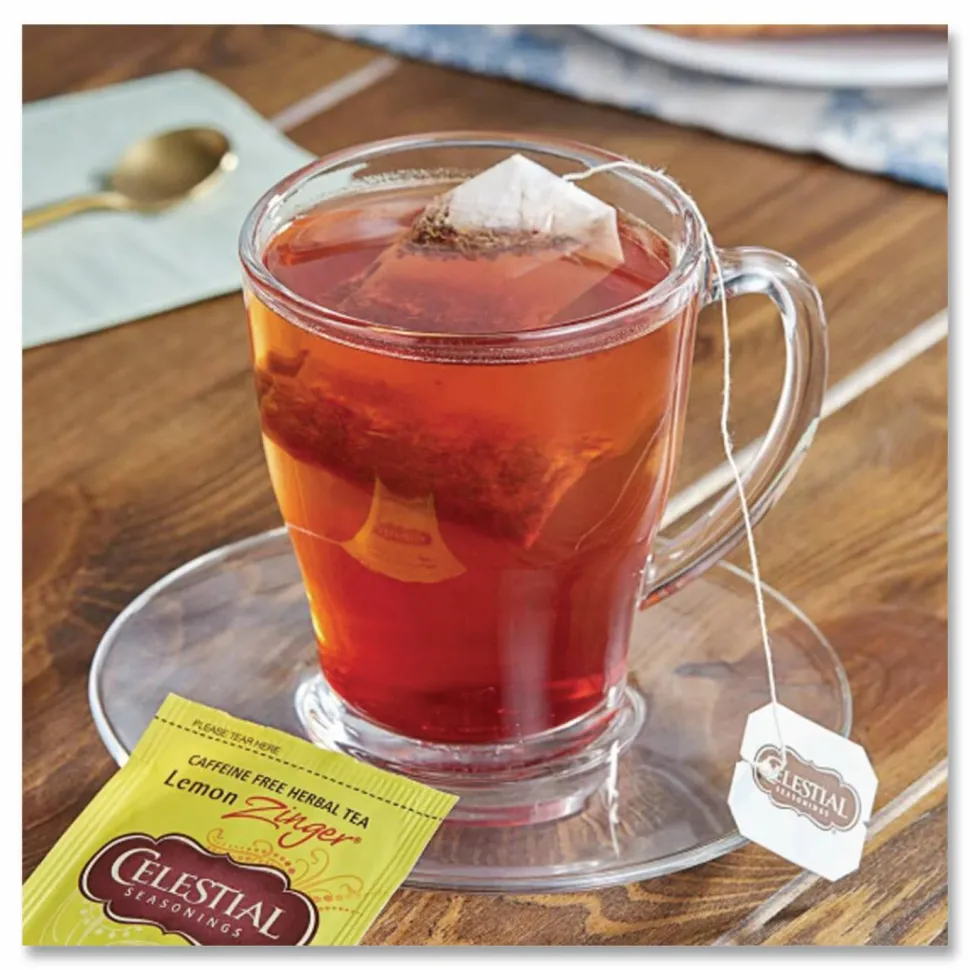 Celestial Seasonings Tea, Herbal Lemon Zinger, 25/Box