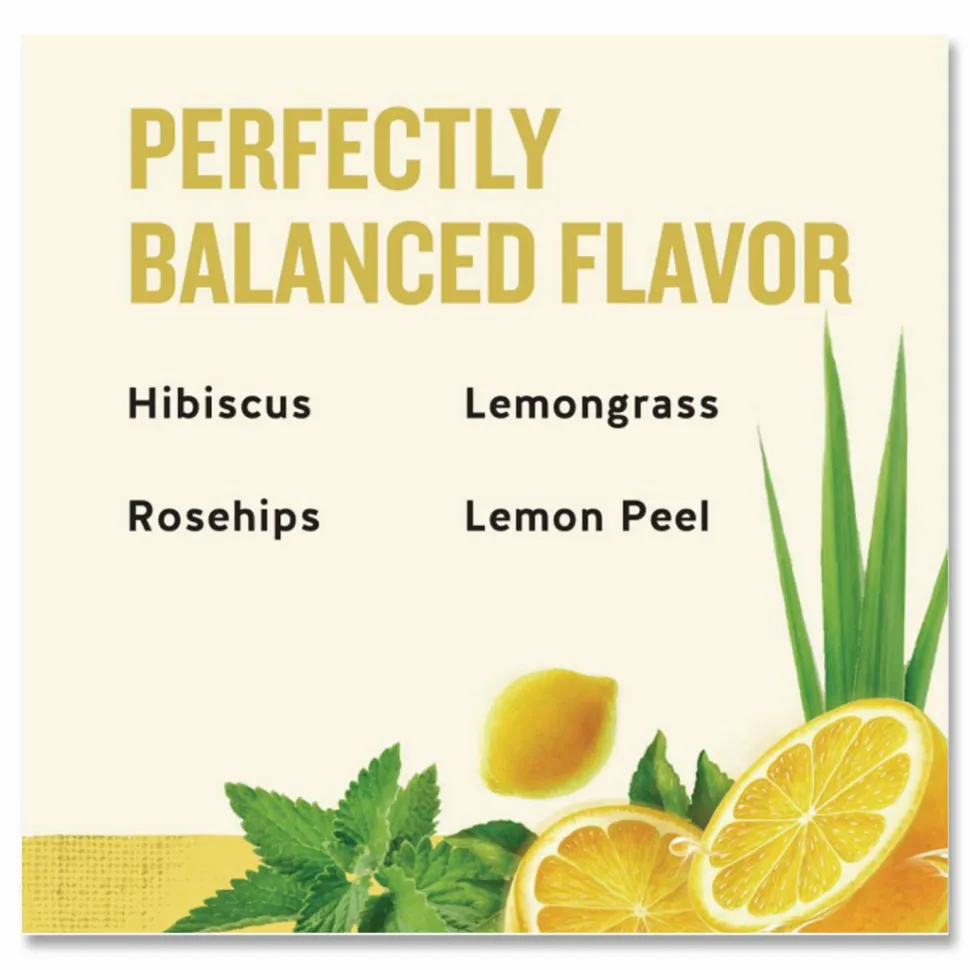 Celestial Seasonings Tea, Herbal Lemon Zinger, 25/Box