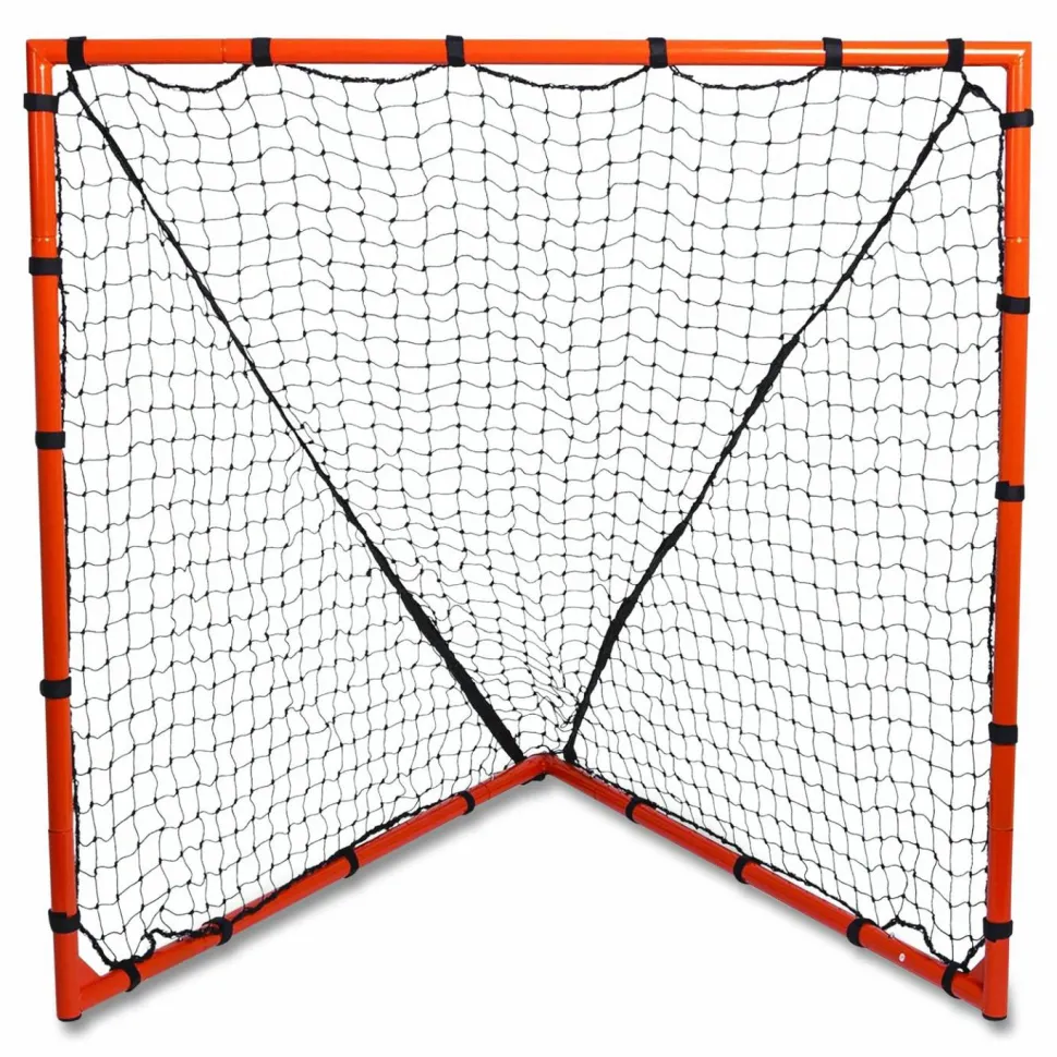 Champion Sports Backyard Lacrosse Goal and Net, 4 ft x 4 ft, 1.25" dia Frame