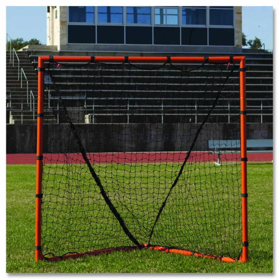 Champion Sports Backyard Lacrosse Goal and Net, 4 ft x 4 ft, 1.25" dia Frame