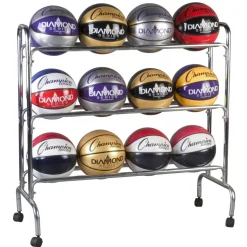 Champion Sports 12-Ball Basketball Rack, 41